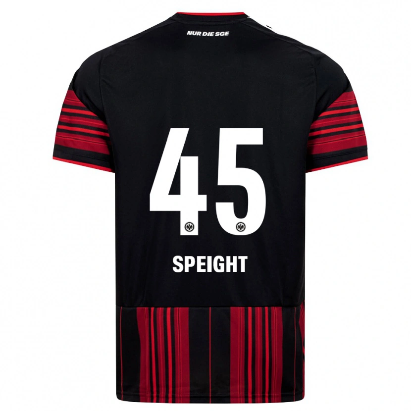 Danxen Herren Benjamin Speight #45 Schwarz Rot Weiß Heimtrikot Trikot 2026/27 T-Shirt