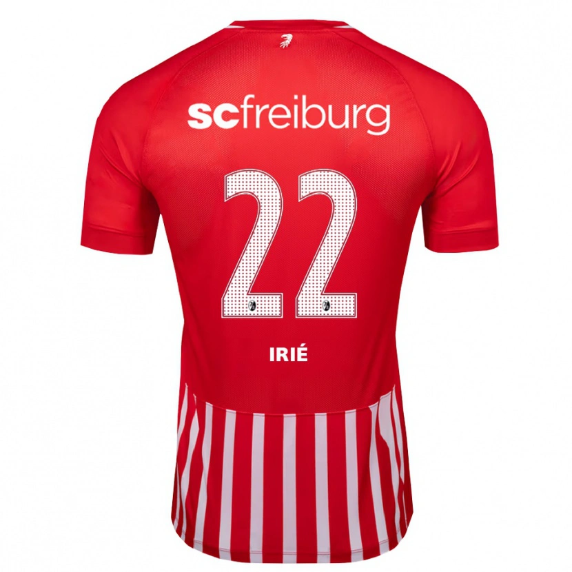 Danxen Herren Cyriaque Irié #22 Rot Weiß Schwarz Heimtrikot Trikot 2026/27 T-Shirt