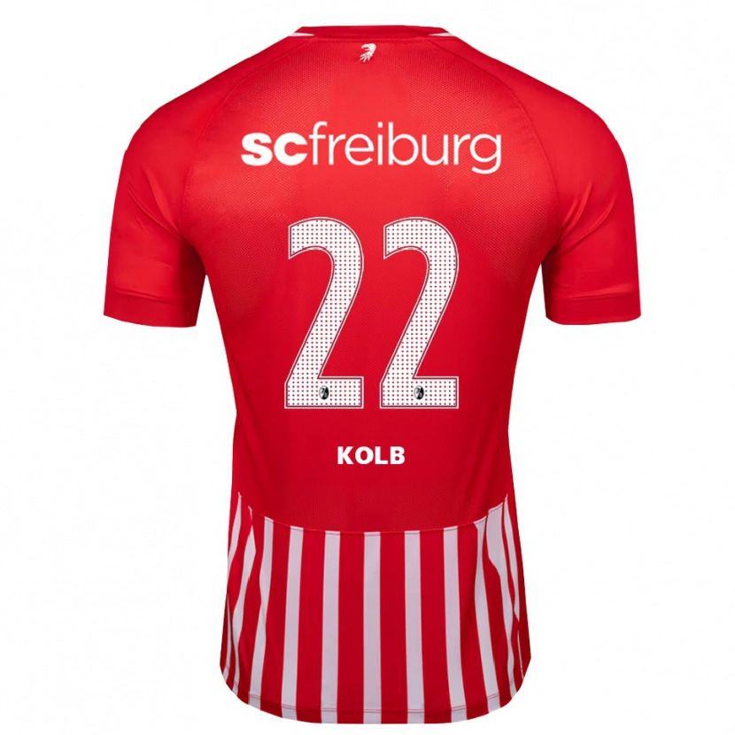 Danxen Herren Lisa Kolb #22 Rot Weiß Schwarz Heimtrikot Trikot 2026/27 T-Shirt