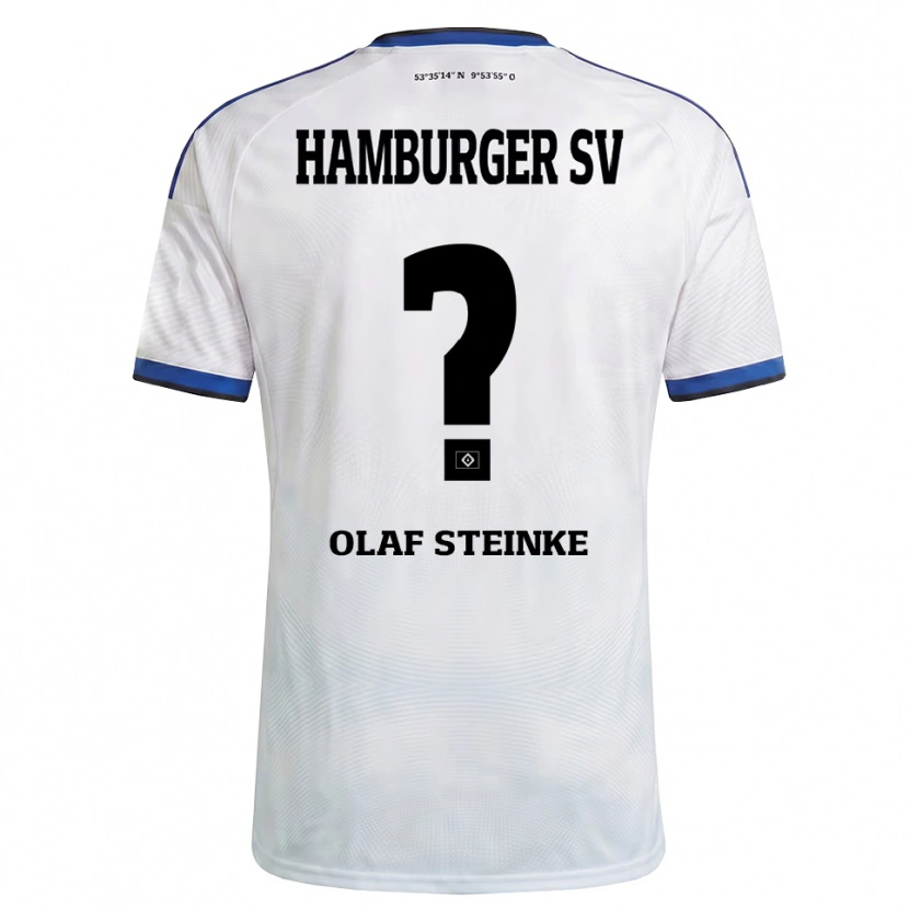 Danxen Herren Eric Olaf Steinke #0 Weiß Schwarz Blau Heimtrikot Trikot 2026/27 T-Shirt