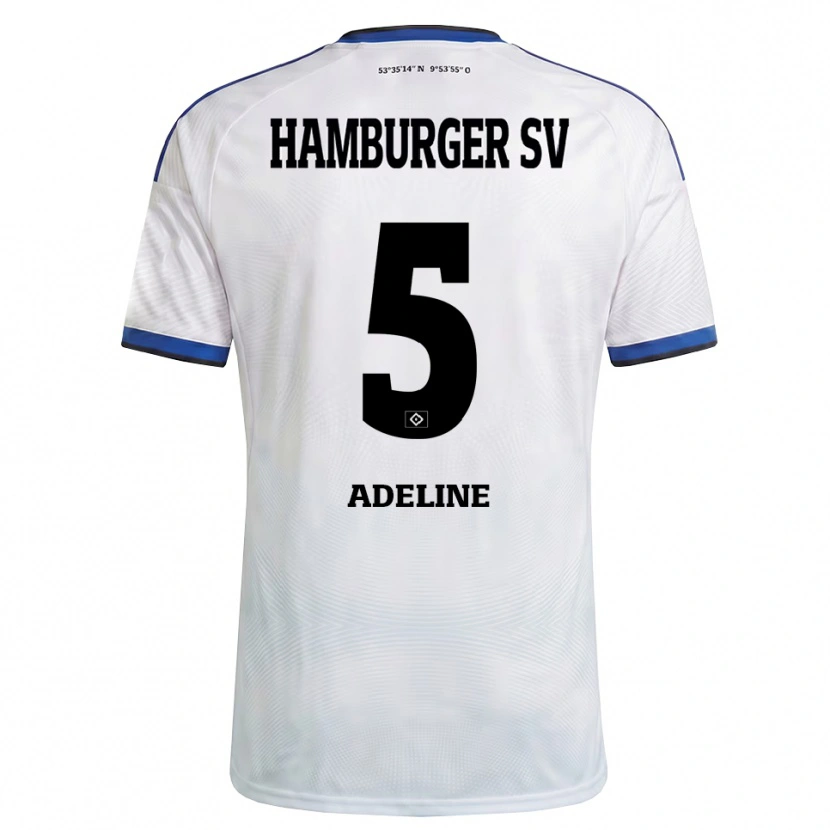 Danxen Herren Martin Adeline #5 Weiß Schwarz Blau Heimtrikot Trikot 2026/27 T-Shirt