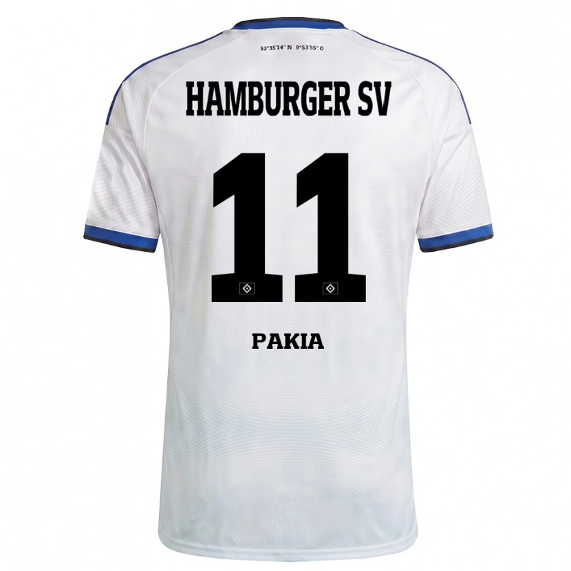 Danxen Herren Ware Pakia #11 Weiß Schwarz Blau Heimtrikot Trikot 2026/27 T-Shirt