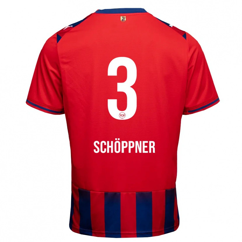 Danxen Herren Jan Schöppner #3 Königsblau Weiß Rot Heimtrikot Trikot 2026/27 T-Shirt