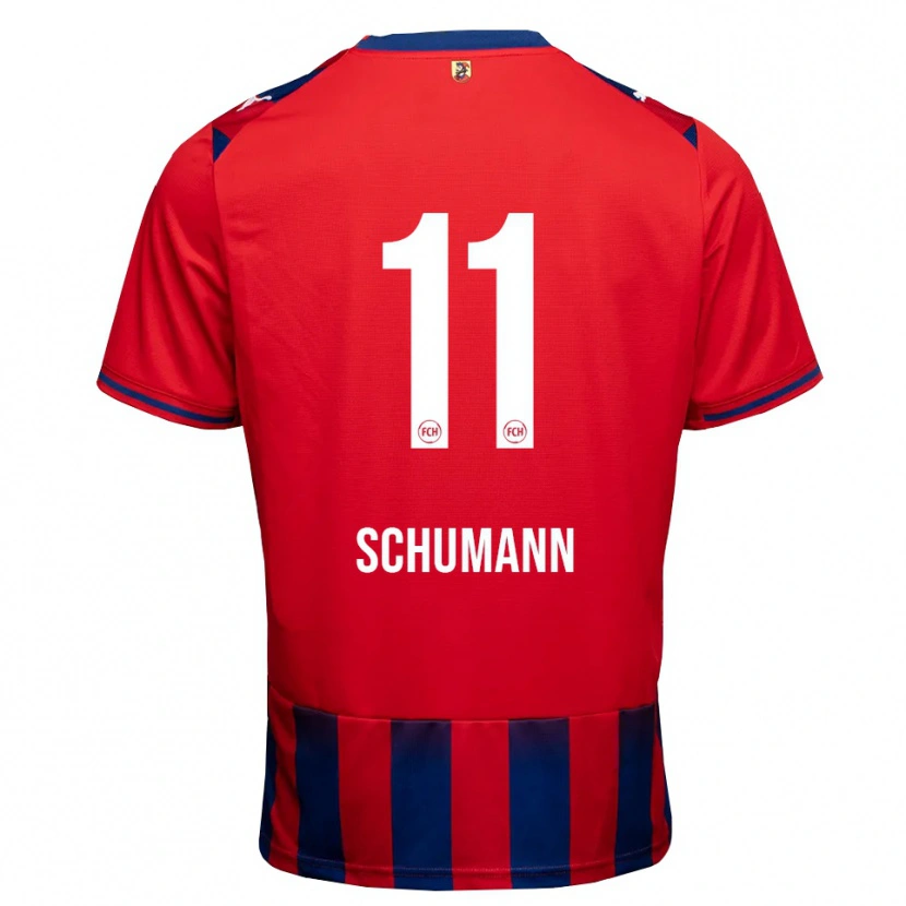 Danxen Herren Stefan Schumann #11 Königsblau Weiß Rot Heimtrikot Trikot 2026/27 T-Shirt