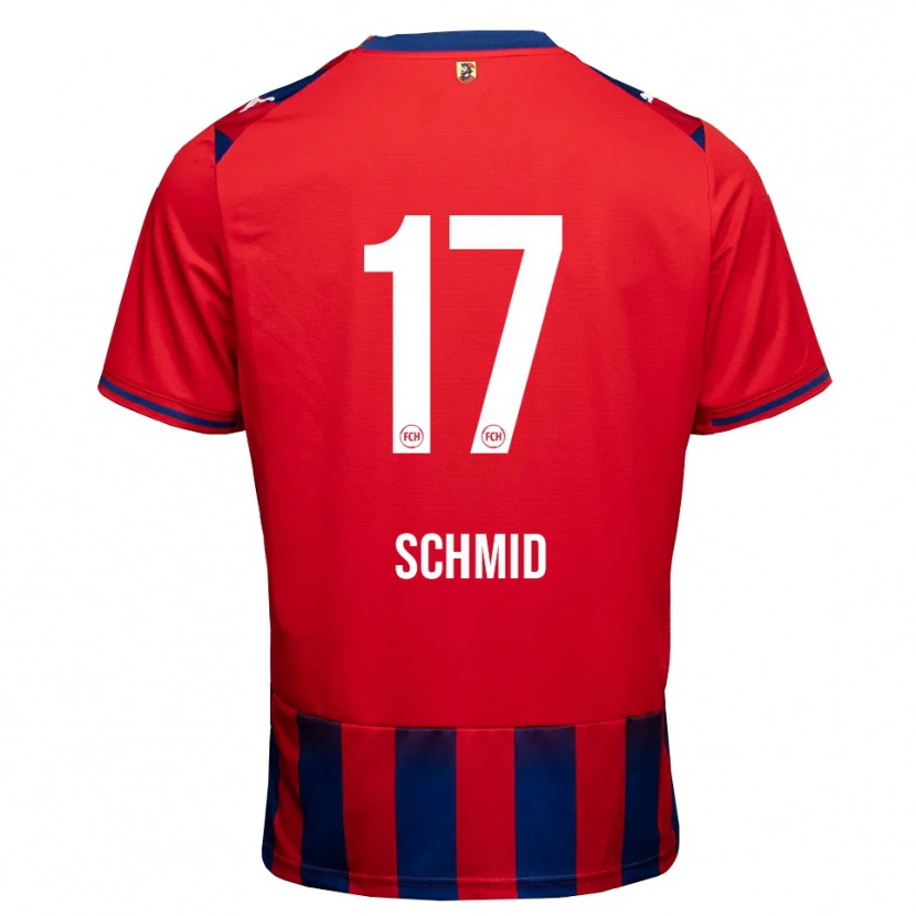 Danxen Herren Florent Schmid #17 Königsblau Weiß Rot Heimtrikot Trikot 2026/27 T-Shirt