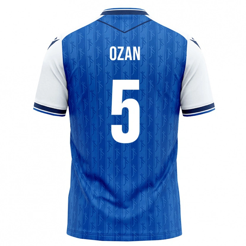 Danxen Herren Ozan Kabak #5 Königsblau Weiß Heimtrikot Trikot 2026/27 T-Shirt