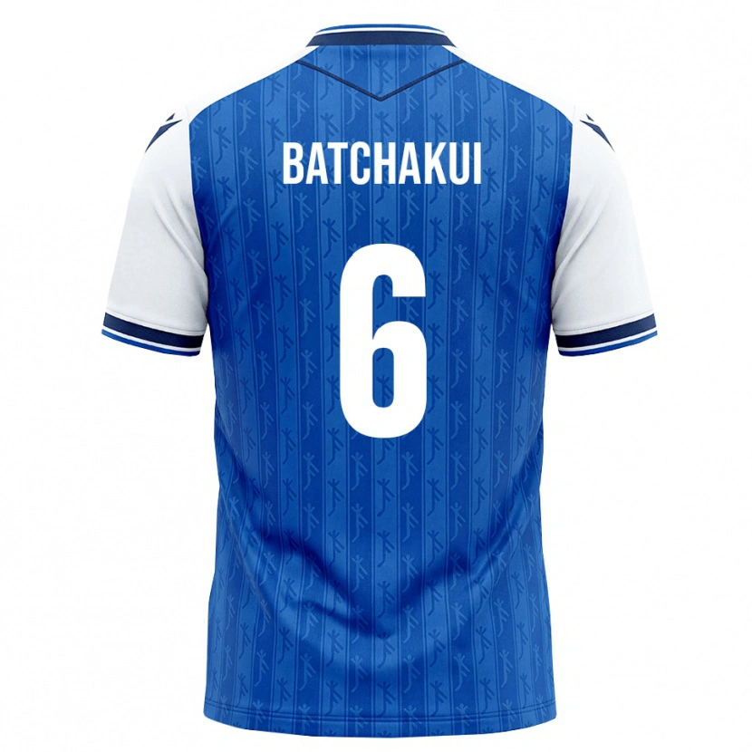 Danxen Herren Kylian Batchakui #6 Königsblau Weiß Heimtrikot Trikot 2026/27 T-Shirt