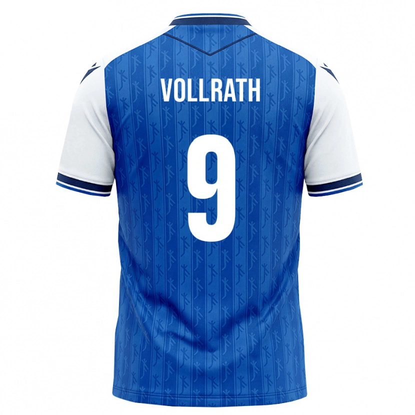 Danxen Herren Lucas Vollrath #9 Königsblau Weiß Heimtrikot Trikot 2026/27 T-Shirt