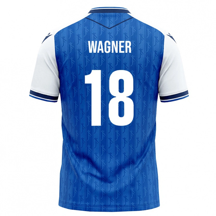 Danxen Herren Ricardo Wagner #18 Königsblau Weiß Heimtrikot Trikot 2026/27 T-Shirt