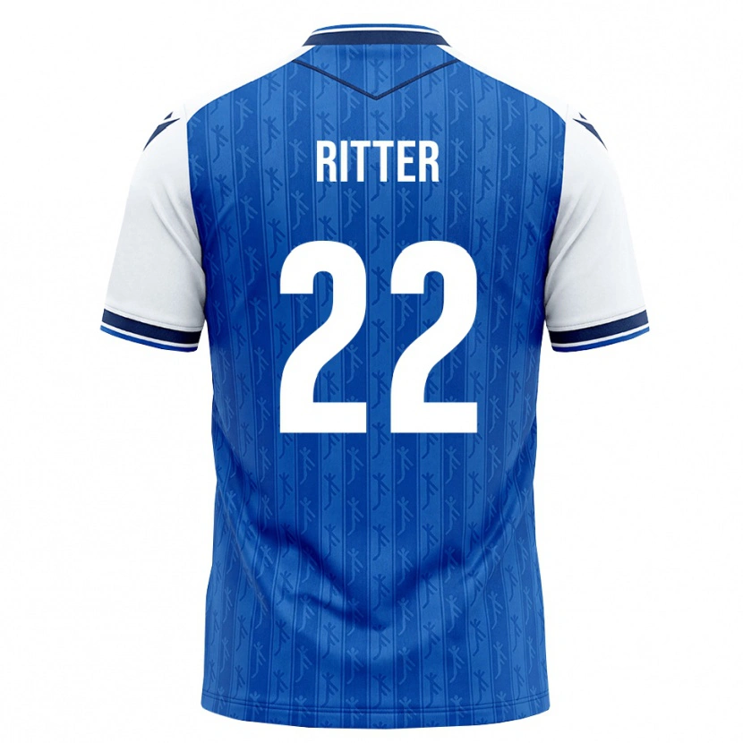 Danxen Herren Sara Ritter #22 Königsblau Weiß Heimtrikot Trikot 2026/27 T-Shirt