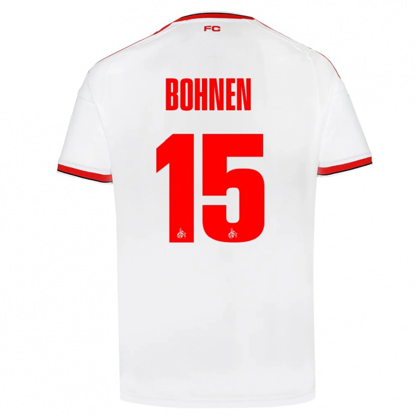 Danxen Herren Bohnen #15 Weiß Rot Schwarz Heimtrikot Trikot 2026/27 T-Shirt
