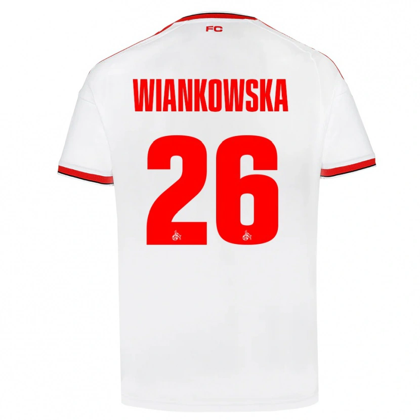 Danxen Herren Martyna Wiankow­ska #26 Weiß Rot Schwarz Heimtrikot Trikot 2026/27 T-Shirt