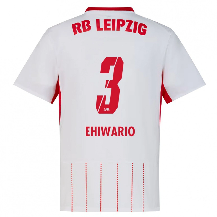 Danxen Herren Nwabueze Ehiwario #3 Rot Weiß Gelb Heimtrikot Trikot 2026/27 T-Shirt