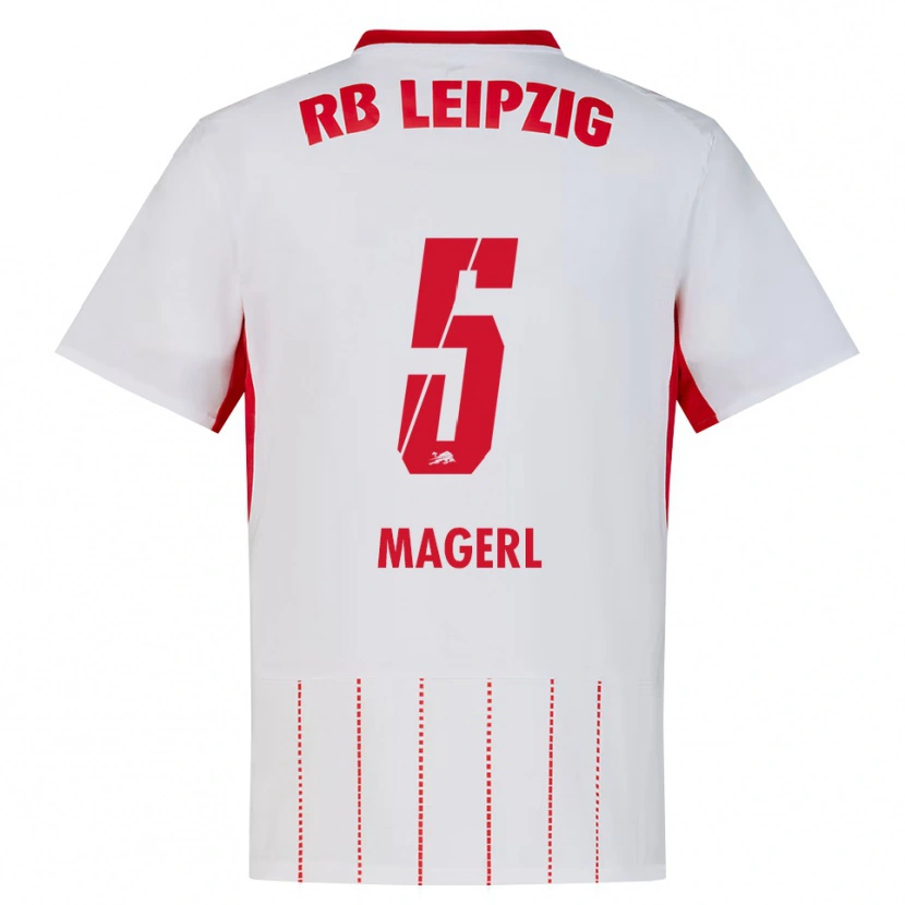 Danxen Herren Julia Magerl #5 Rot Weiß Gelb Heimtrikot Trikot 2026/27 T-Shirt