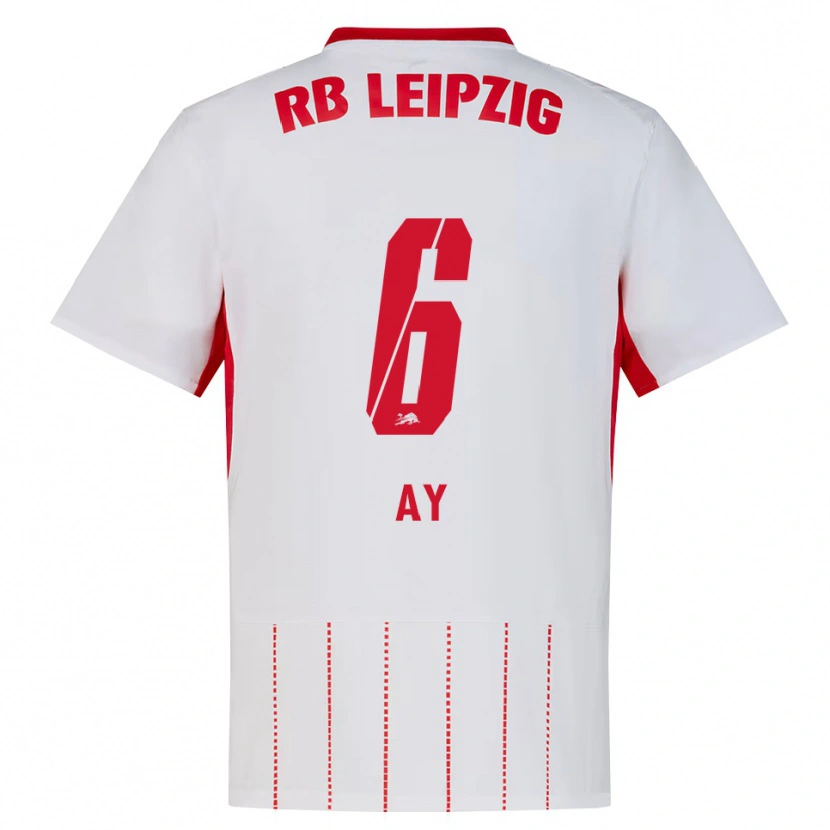 Danxen Herren Koby Ay #6 Rot Weiß Gelb Heimtrikot Trikot 2026/27 T-Shirt
