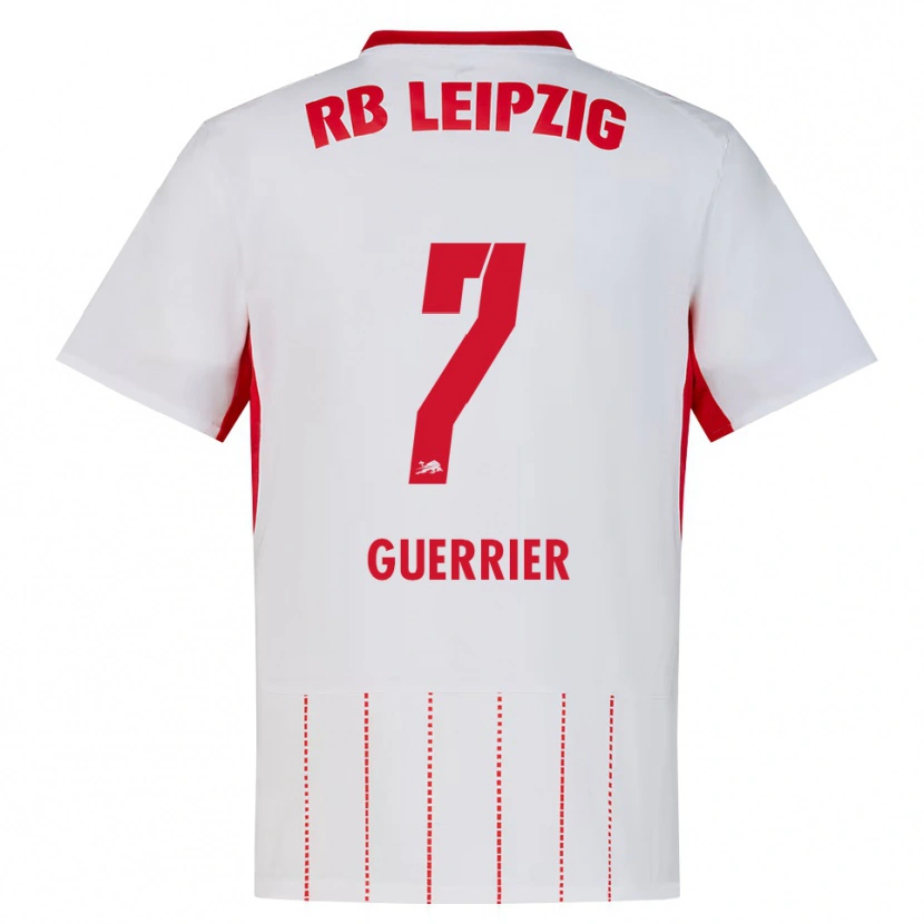 Danxen Herren Oscar Guerrier #7 Rot Weiß Gelb Heimtrikot Trikot 2026/27 T-Shirt
