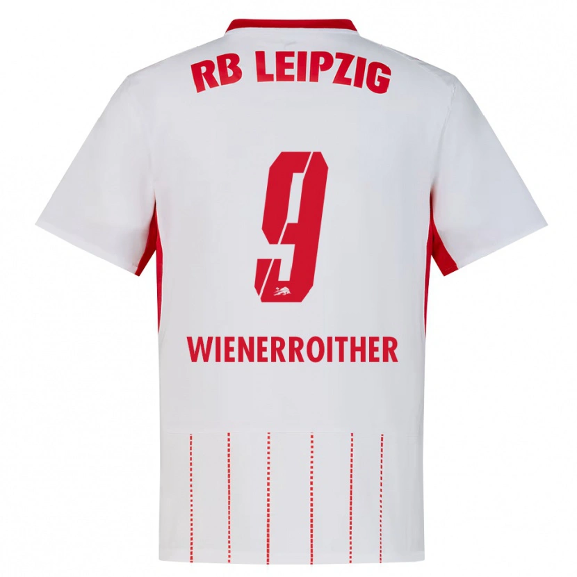 Danxen Herren Katja Wienerroither #9 Rot Weiß Gelb Heimtrikot Trikot 2026/27 T-Shirt