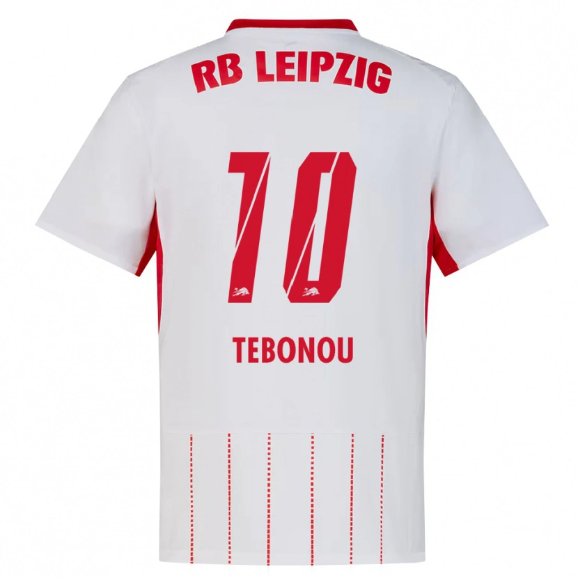 Danxen Herren Manchour Tebonou #10 Rot Weiß Gelb Heimtrikot Trikot 2026/27 T-Shirt