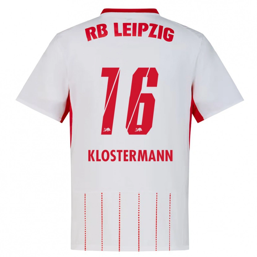 Danxen Herren Lukas Klostermann #16 Rot Weiß Gelb Heimtrikot Trikot 2026/27 T-Shirt