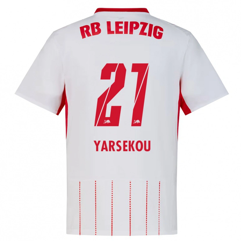 Danxen Herren Dilane Yarsekou #21 Rot Weiß Gelb Heimtrikot Trikot 2026/27 T-Shirt