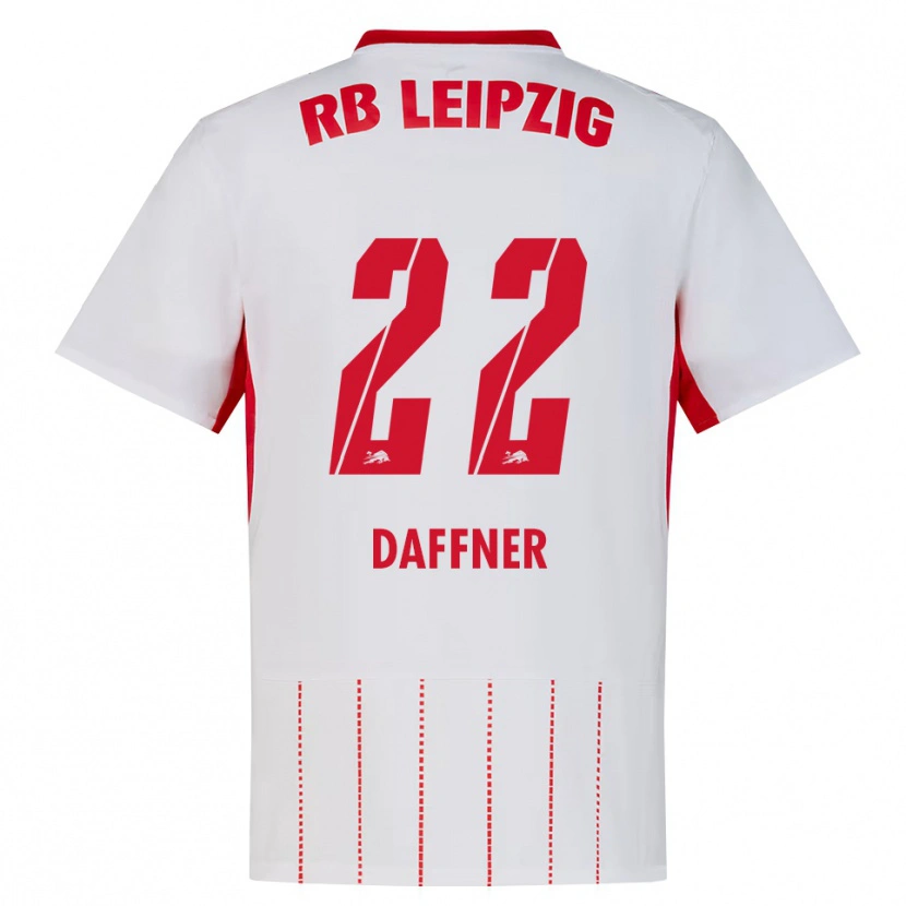 Danxen Herren Felix Daffner #22 Rot Weiß Gelb Heimtrikot Trikot 2026/27 T-Shirt