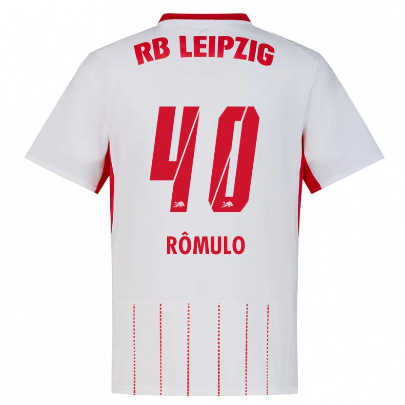 Danxen Herren Rômulo José Cardoso Da Cruz #40 Rot Weiß Gelb Heimtrikot Trikot 2026/27 T-Shirt