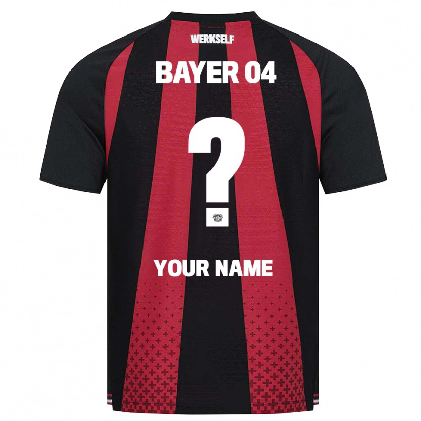 Danxen Herren Ihren Namen #0 Schwarz Weiß Rot Heimtrikot Trikot 2026/27 T-Shirt