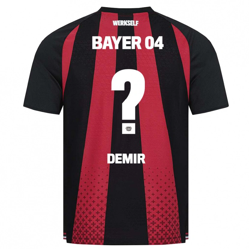 Danxen Herren Celal Demir #0 Schwarz Weiß Rot Heimtrikot Trikot 2026/27 T-Shirt