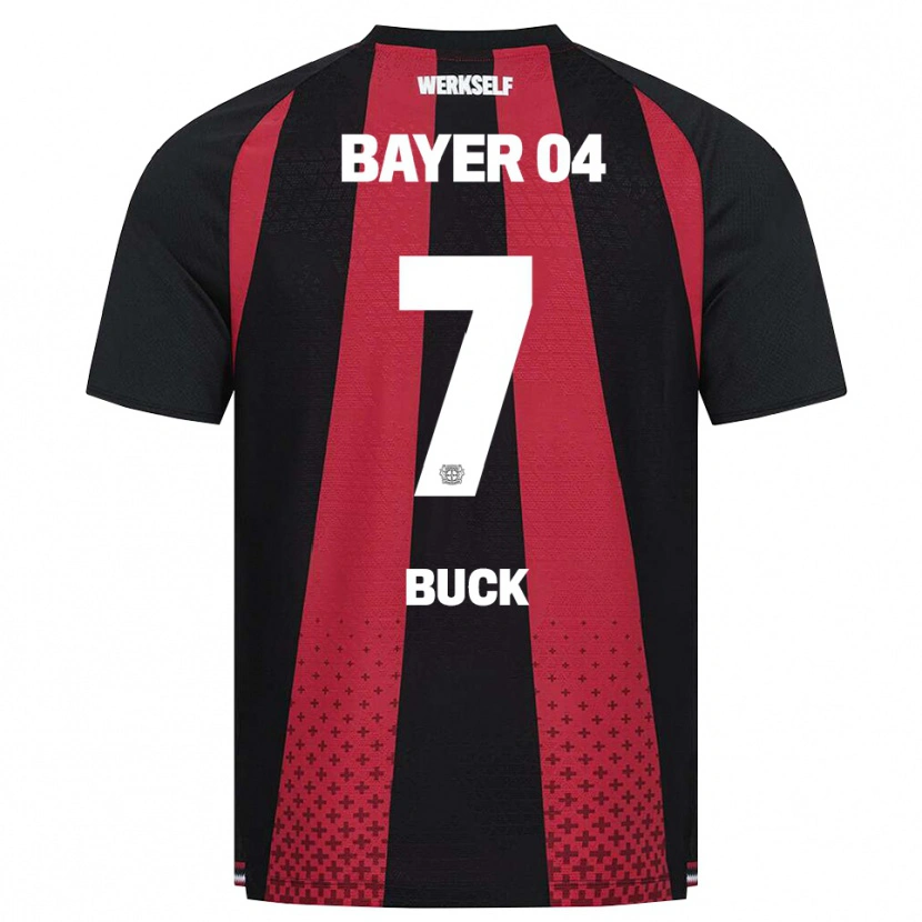Danxen Herren Dustin Buck #7 Schwarz Weiß Rot Heimtrikot Trikot 2026/27 T-Shirt