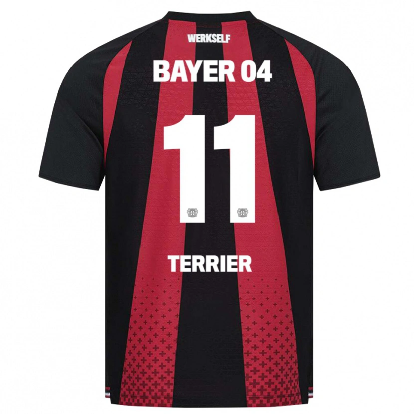 Danxen Herren Martin Terrier #11 Schwarz Weiß Rot Heimtrikot Trikot 2026/27 T-Shirt