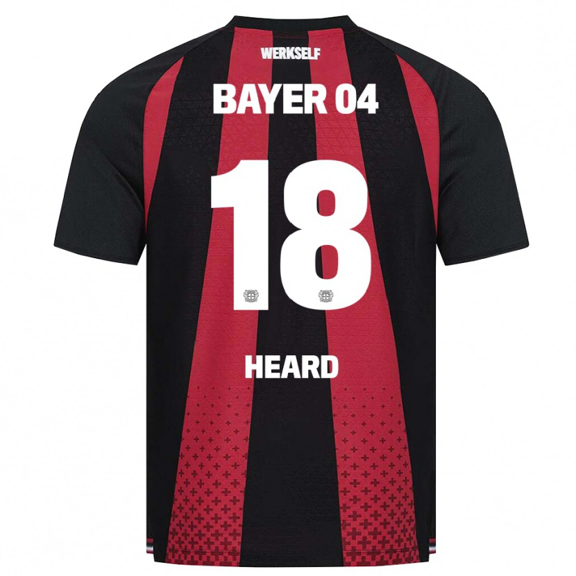 Danxen Herren Aaron Heard #18 Schwarz Weiß Rot Heimtrikot Trikot 2026/27 T-Shirt