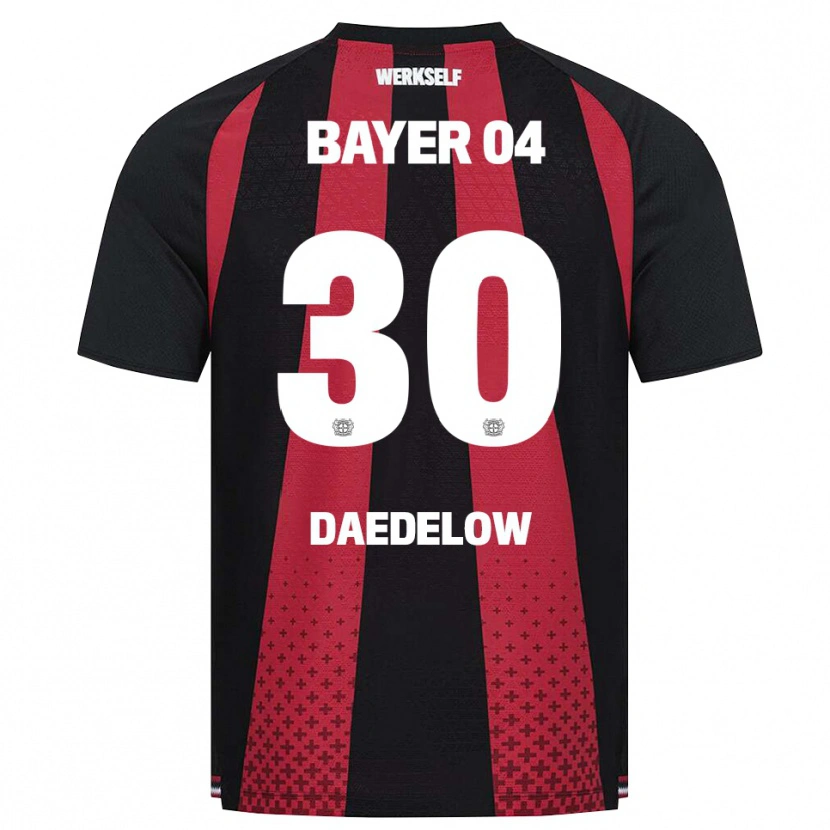 Danxen Herren Ida Daedelow #30 Schwarz Weiß Rot Heimtrikot Trikot 2026/27 T-Shirt