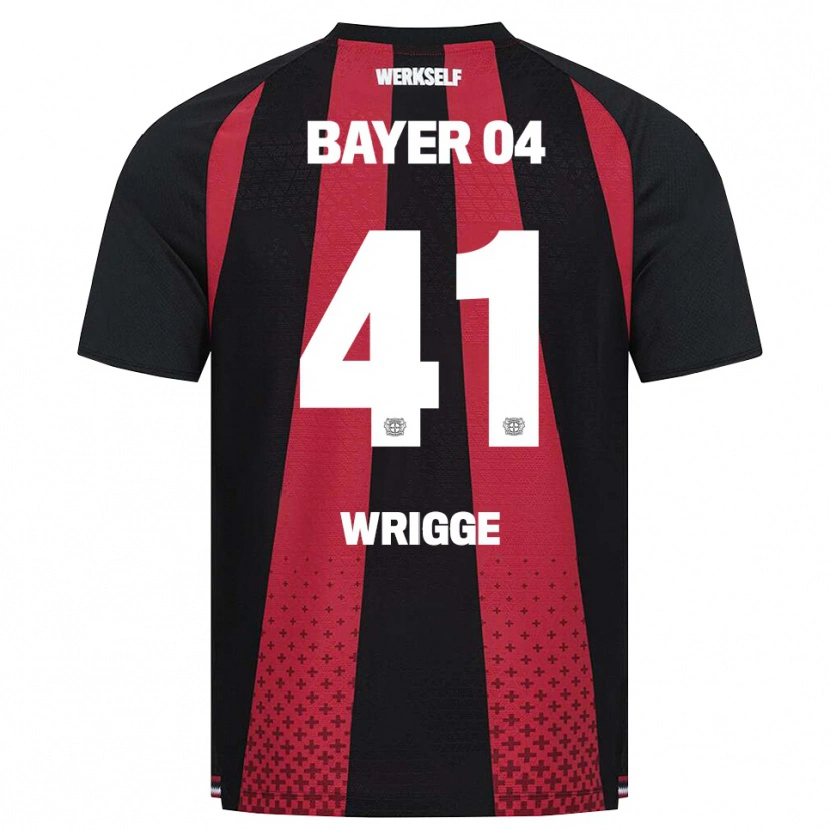 Danxen Herren Amy Wrigge #41 Schwarz Weiß Rot Heimtrikot Trikot 2026/27 T-Shirt