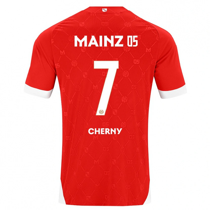 Danxen Herren Nick Cherny #7 Rot Weiß Heimtrikot Trikot 2026/27 T-Shirt