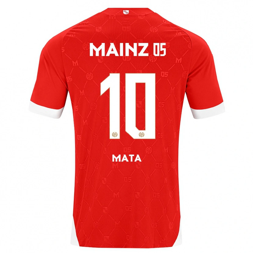 Danxen Herren Ken Mata #10 Rot Weiß Heimtrikot Trikot 2026/27 T-Shirt