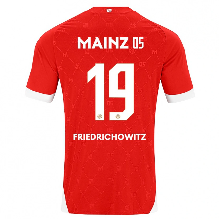 Danxen Herren Anna Friedrichowitz #19 Rot Weiß Heimtrikot Trikot 2026/27 T-Shirt