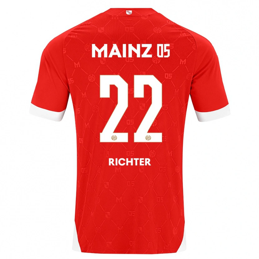 Danxen Herren Marco Richter #22 Rot Weiß Heimtrikot Trikot 2026/27 T-Shirt