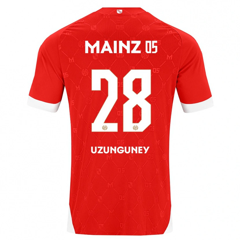 Danxen Herren Ebru Uzungüney #28 Rot Weiß Heimtrikot Trikot 2026/27 T-Shirt