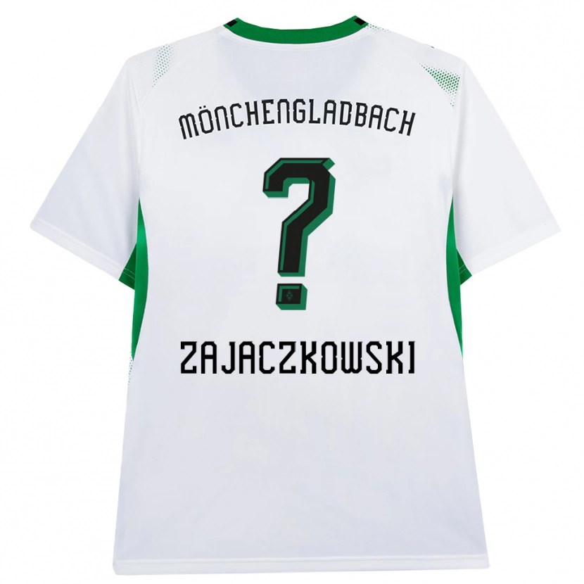 Danxen Herren Vincent Zajaczkowski #0 Weiß Schwarz Grün Heimtrikot Trikot 2026/27 T-Shirt