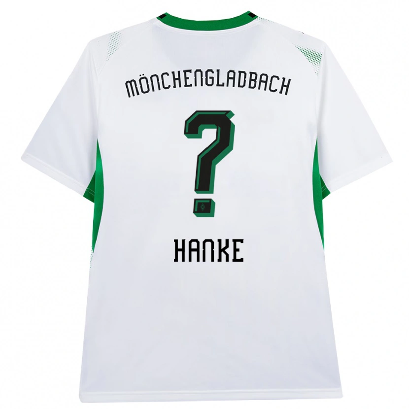 Danxen Herren Jayron-Cain Hanke #0 Weiß Schwarz Grün Heimtrikot Trikot 2026/27 T-Shirt