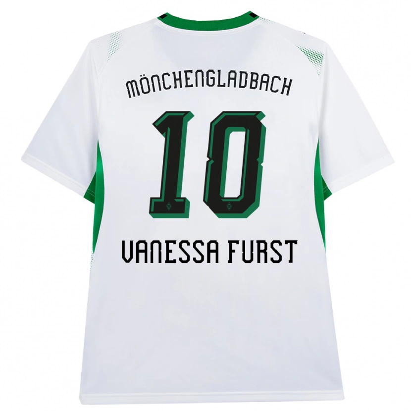 Danxen Herren Vanessa Fürst #10 Weiß Schwarz Grün Heimtrikot Trikot 2026/27 T-Shirt
