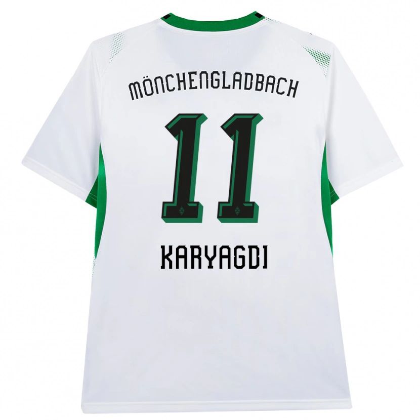 Danxen Herren Kerim Karyagdi #11 Weiß Schwarz Grün Heimtrikot Trikot 2026/27 T-Shirt