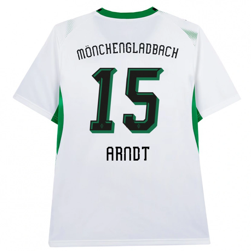 Danxen Herren Leo Arndt #15 Weiß Schwarz Grün Heimtrikot Trikot 2026/27 T-Shirt