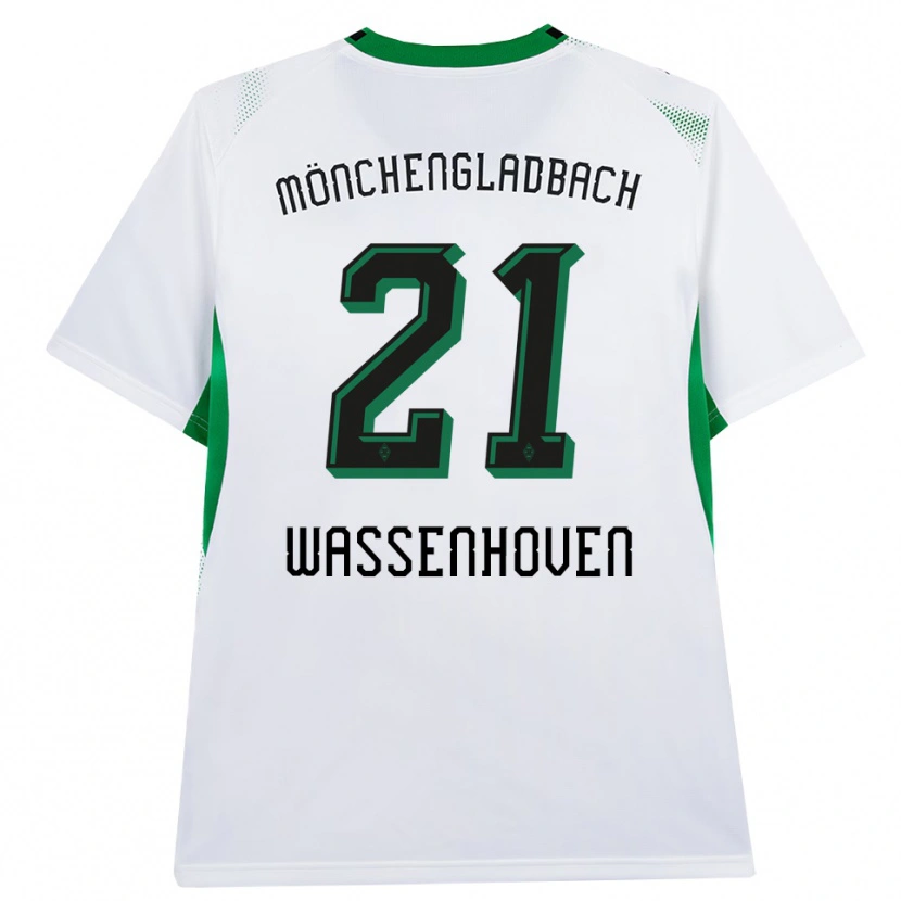 Danxen Herren Michelle Wassenhoven #21 Weiß Schwarz Grün Heimtrikot Trikot 2026/27 T-Shirt