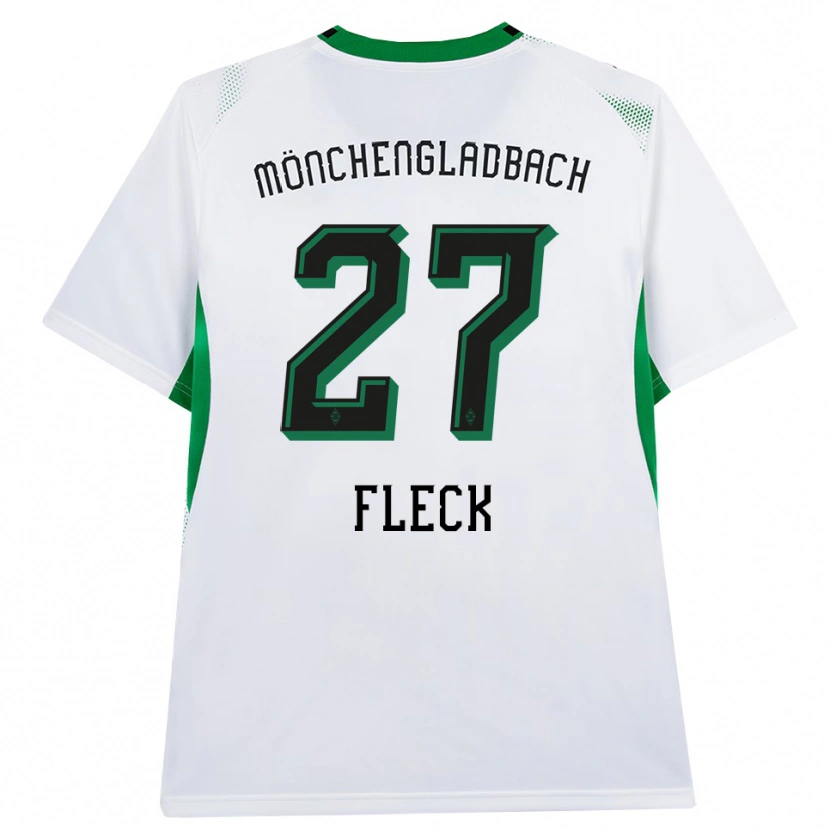 Danxen Herren Fritz Fleck #27 Weiß Schwarz Grün Heimtrikot Trikot 2026/27 T-Shirt