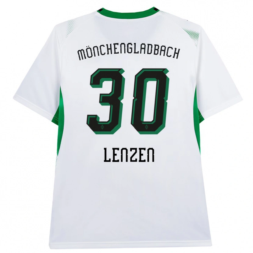 Danxen Herren Hannah Lenzen #30 Weiß Schwarz Grün Heimtrikot Trikot 2026/27 T-Shirt
