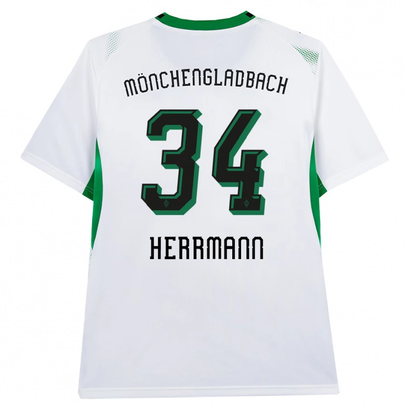 Danxen Herren Charles Herrmann #34 Weiß Schwarz Grün Heimtrikot Trikot 2026/27 T-Shirt