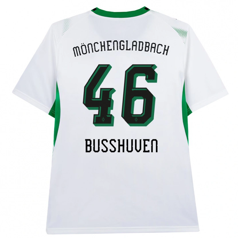 Danxen Herren Alina Busshuven #46 Weiß Schwarz Grün Heimtrikot Trikot 2026/27 T-Shirt