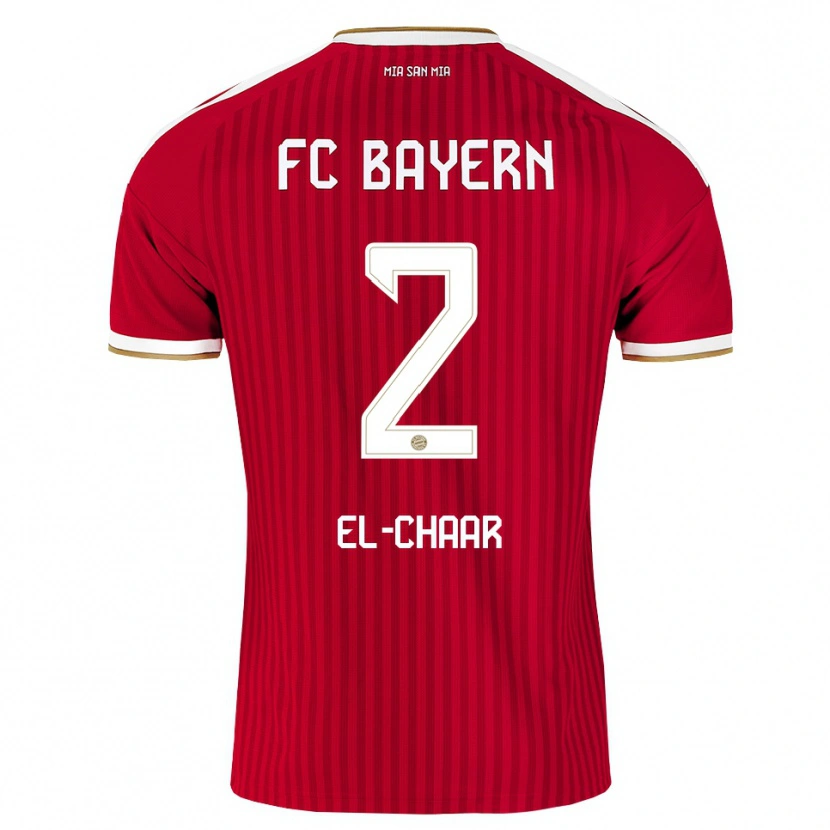 Danxen Herren Adam El-Chaar #2 Rot Weiß Blau Heimtrikot Trikot 2026/27 T-Shirt