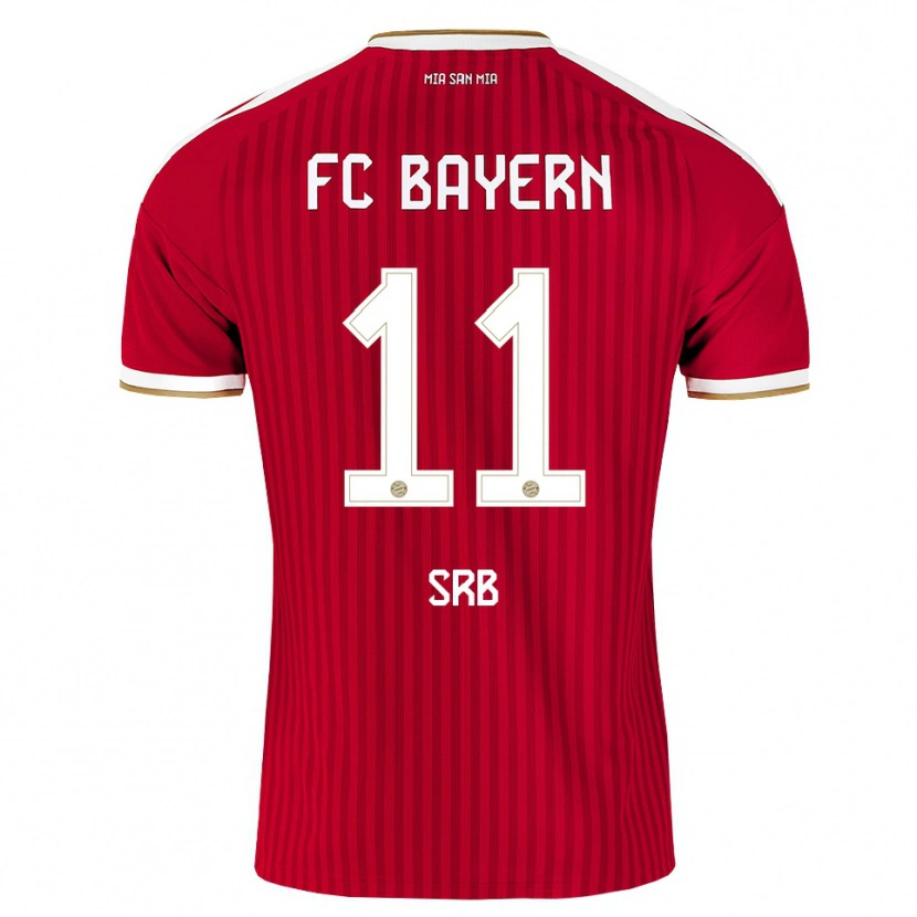 Danxen Herren Matous Srb #11 Rot Weiß Blau Heimtrikot Trikot 2026/27 T-Shirt